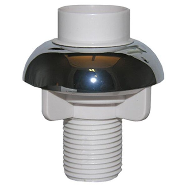 Sharptools 08-1509 Universal Fit White-Chrome Sink Hose Guide SH565709 - main